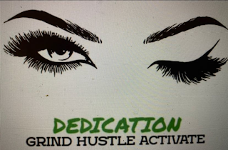 DEDICATION GRIND HUSTLE ACTIVATE logo