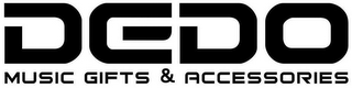 DEDO MUSIC GIFTS AND ACCESSORIES logo