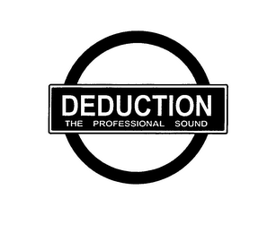 DEDUCTION THE PROFESSIONAL SOUND logo
