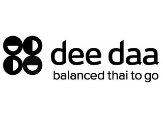 DEE DAA BALANCED THAI TO GO logo
