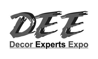 DEE DECOR EXPERTS EXPO logo