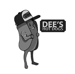 DEE DEE'S DEE'S HOT DOGS logo