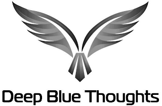 DEEP BLUE THOUGHTS logo