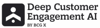 DEEP CUSTOMER ENGAGEMENT AI BY BCG X logo