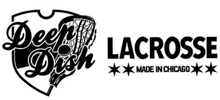 DEEP DISH LACROSSE MADE IN CHICAGO logo