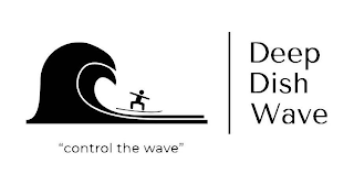 DEEP DISH WAVE "CONTROL THE WAVE" logo