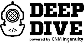 DEEP DIVE POWERED BY CNM INGENUITY </> logo