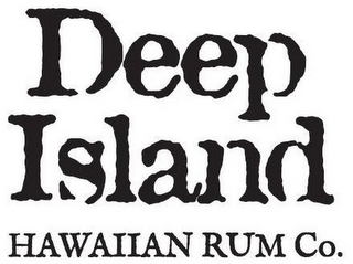 DEEP ISLAND HAWAIIAN RUM CO. logo