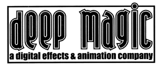 DEEP MAGIC A DIGITAL EFFECTS & ANIMATION COMPANY logo