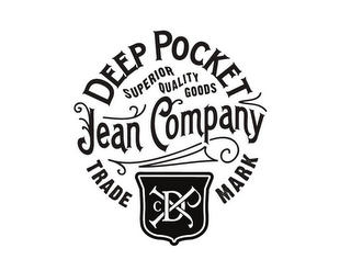 DEEP POCKET JEAN COMPANY SUPERIOR QUALITY GOODS TRADE MARK DPJC logo
