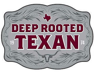 DEEP ROOTED TEXAN 1974 logo