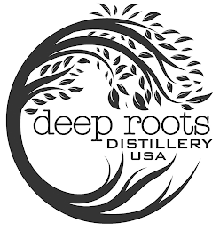 DEEP ROOTS DISTILLERY USA logo