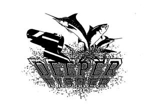 DEEPER FISHER logo