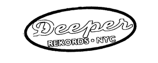 DEEPER REKORDS NYC logo