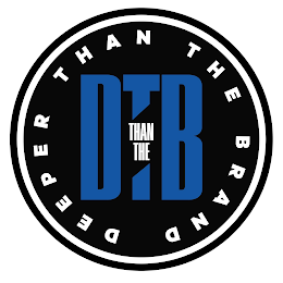 DEEPER THAN THE BRAND DTB THAN THE logo