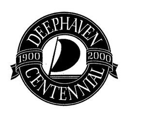 DEEPHAVEN CENTENNIAL 1900 2000 logo