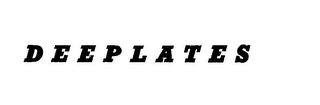 DEEPLATES logo