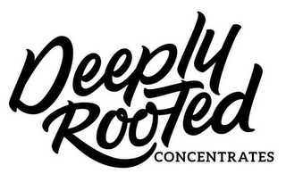DEEPLY ROOTED CONCENTRATES logo