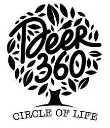 DEER 360 CIRCLE OF LIFE logo