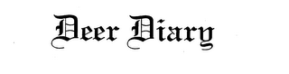 DEER DIARY logo