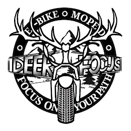 DEER FOCUS E-BIKE MOPED FOCUS ON YOUR PATH logo