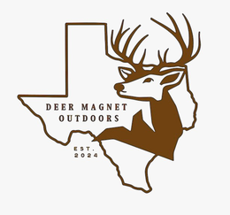DEER MAGNET OUTDOORS EST. 2024 logo