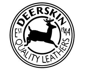DEERSKIN EST 1944 QUALITY LEATHER logo