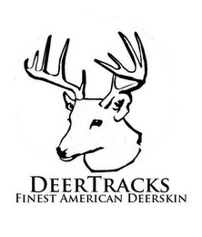DEERTRACKS FINEST AMERICAN DEERSKIN logo