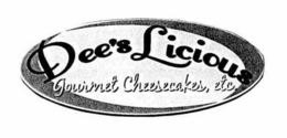 DEE'S LICIOUS GOURMET CHEESECAKES, ETC. logo