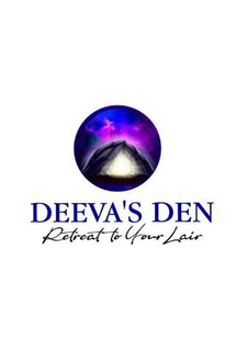 DEEVA'S DEN RETREAT TO YOUR LAIR logo