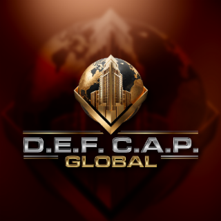 D.E.F. C.A.P. GLOBAL logo