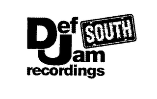 DEF JAM SOUTH RECORDINGS logo