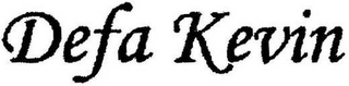 DEFA KEVIN logo