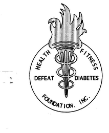 DEFEAT DIABETES FOUNDATION, INC. HEALTH - FITNESS logo