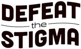 DEFEAT THE STIGMA logo