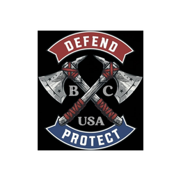DEFEND B C USA PROTECT logo