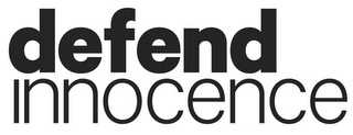 DEFEND INNOCENCE logo