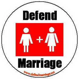 DEFEND MARRIAGE logo