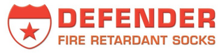 DEFENDER FIRE RETARDANT SOCKS logo