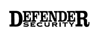 DEFENDER SECURITY logo