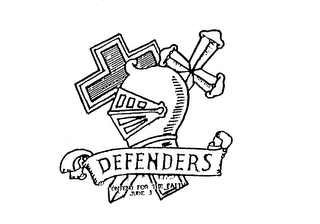 DEFENDERS CONTEND FOR THE FAITH JUDE 3 logo