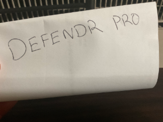 DEFENDR PRO logo