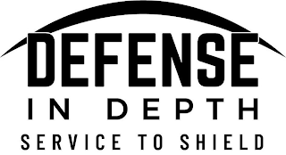 DEFENSE IN DEPTH SERVICE TO SHIELD logo