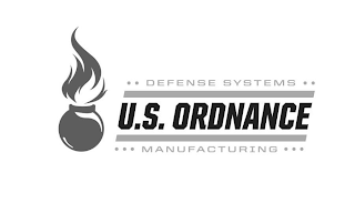 DEFENSE SYSTEMS U.S. ORDNANCE MANUFACTURING logo