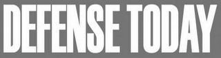 DEFENSE TODAY logo