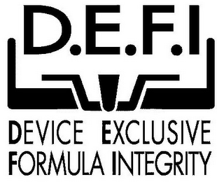 D.E.F.I DEVICE EXCLUSIVE FORMULA INTEGRITY logo