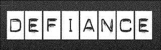 DEFIANCE logo