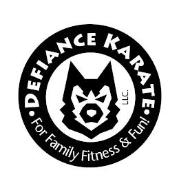 DEFIANCE KARATE LLC. - FOR FAMILY FITNESS & FUN! logo