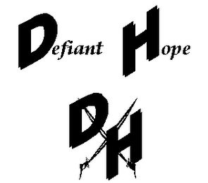 DEFIANT HOPE DH logo