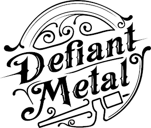 DEFIANT METAL logo